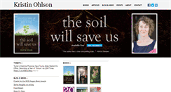 Desktop Screenshot of kristinohlson.com